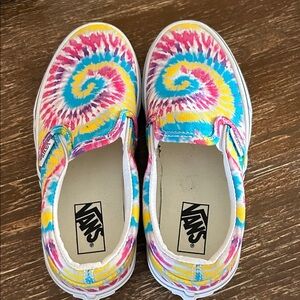 Vans Kids Colorful Tie-Dye Sneakers